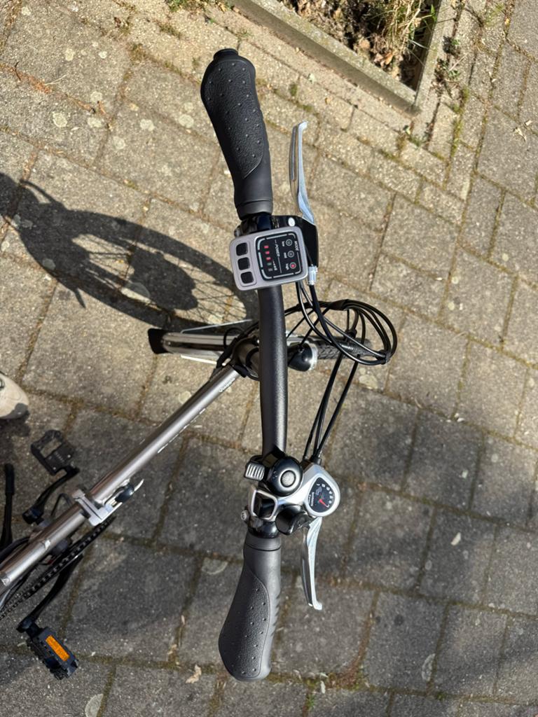 Sundvall elektrische vouwfiets met lader, 20 inch of meer, Gebruikt, Versnellingen, Totaal opvouwbaar