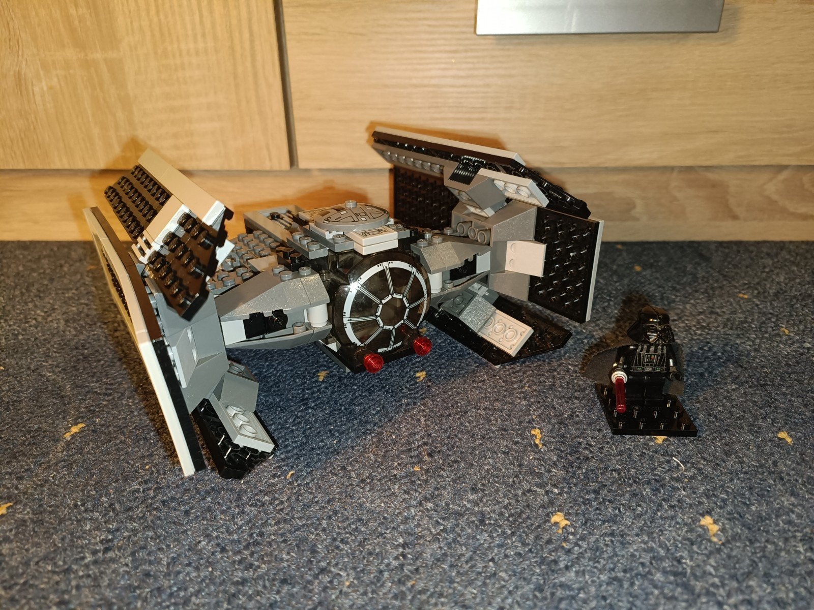 Lego Star Wars 8017 Darth Vader TIE-Fighter, Star Wars, Lego, Ophalen of Verzenden, Zo goed als nieuw