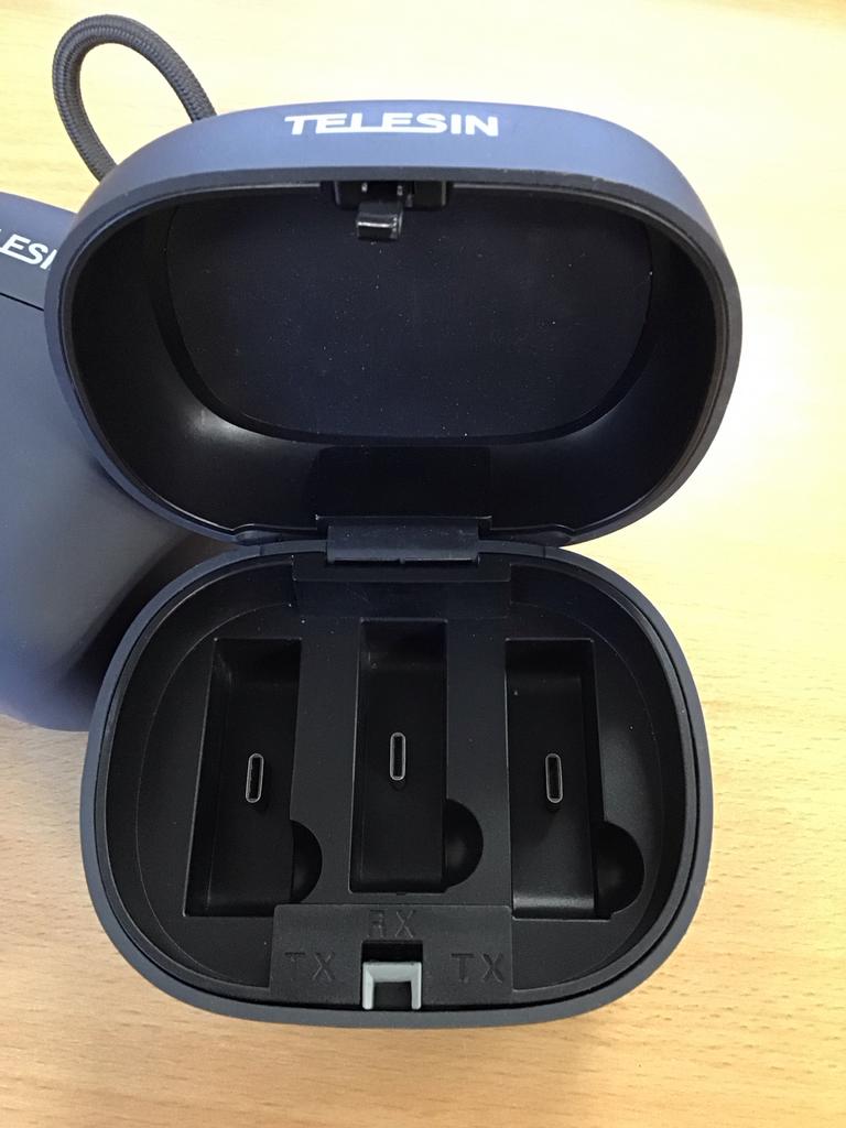 TELESIN Oplaadcase voor Rode Go/Go II Microfoon, Ophalen, Telesin, 1000aa, Nfo@telesin.com