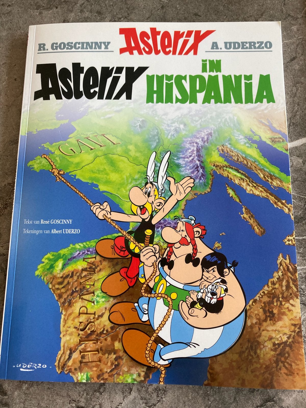 Asterix in Hispania, Eén stripboek, Ophalen of Verzenden, Zo goed als nieuw