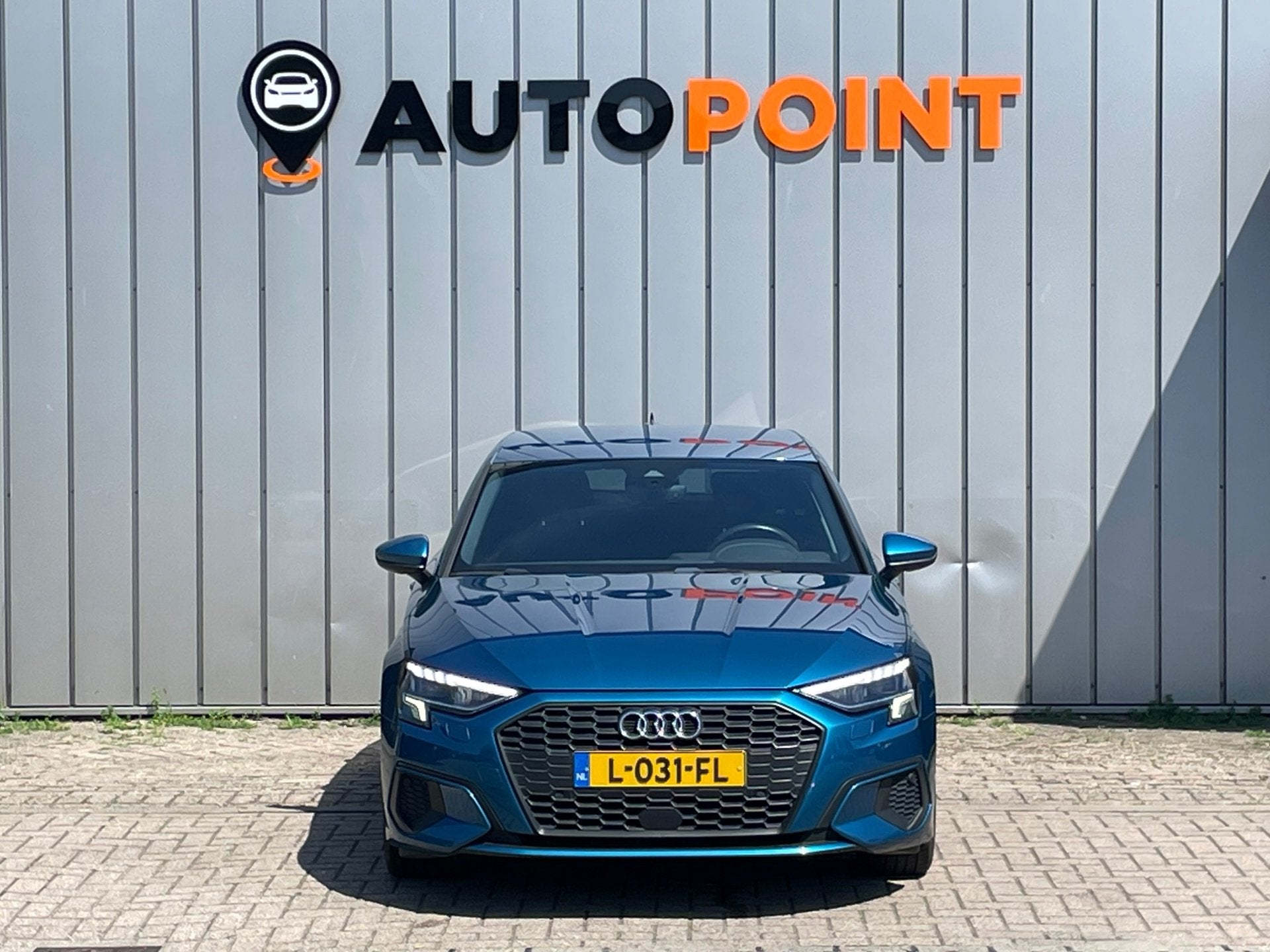 Audi A3 Sportback 30 TFSI Pro Line ORG NL DEALEROND 1E EIG|V, Voorwielaandrijving, Gebruikt, Blauw, Origineel Nederlands