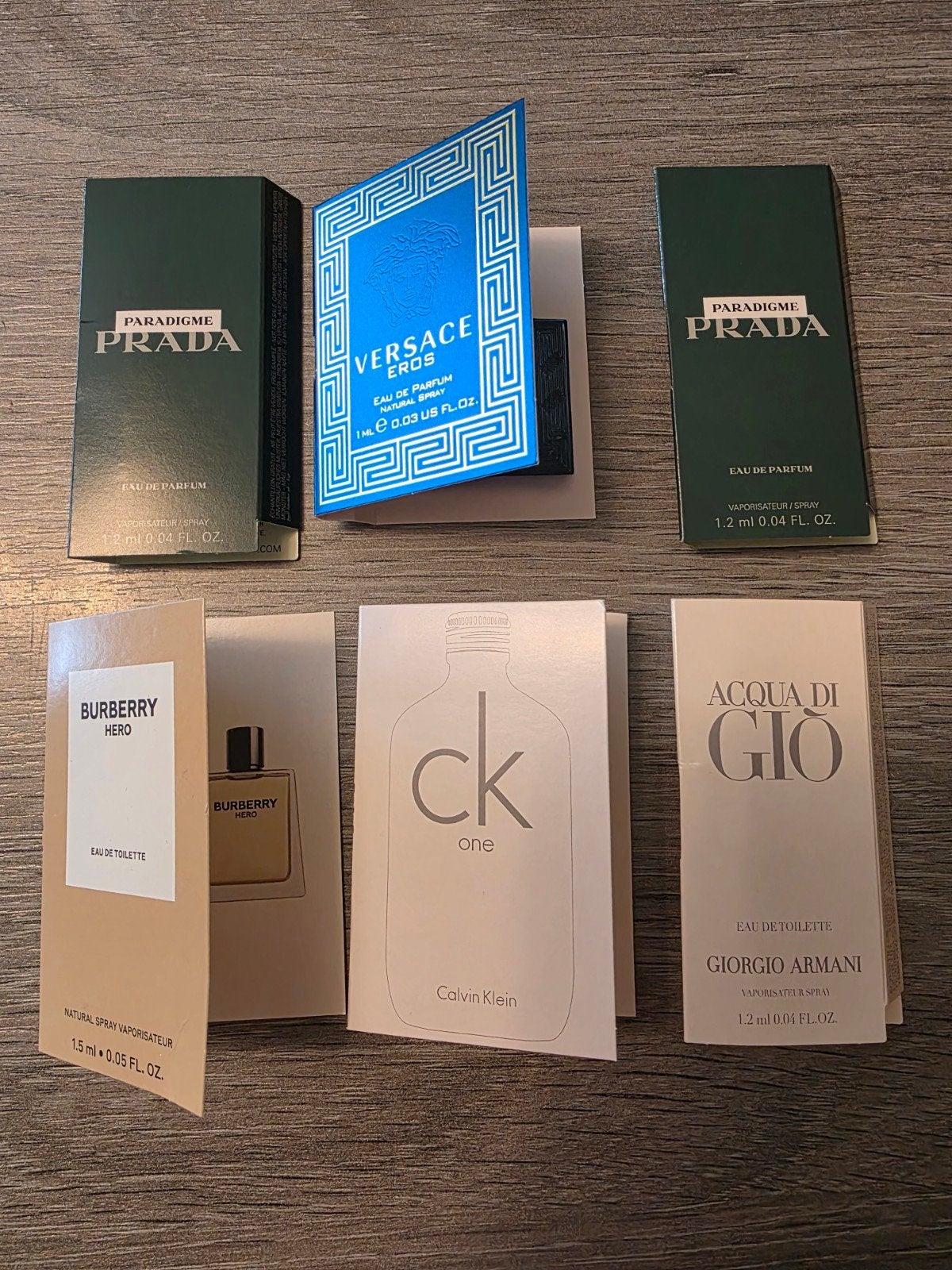 Parfum proefjes / samples, Ophalen, Nieuw