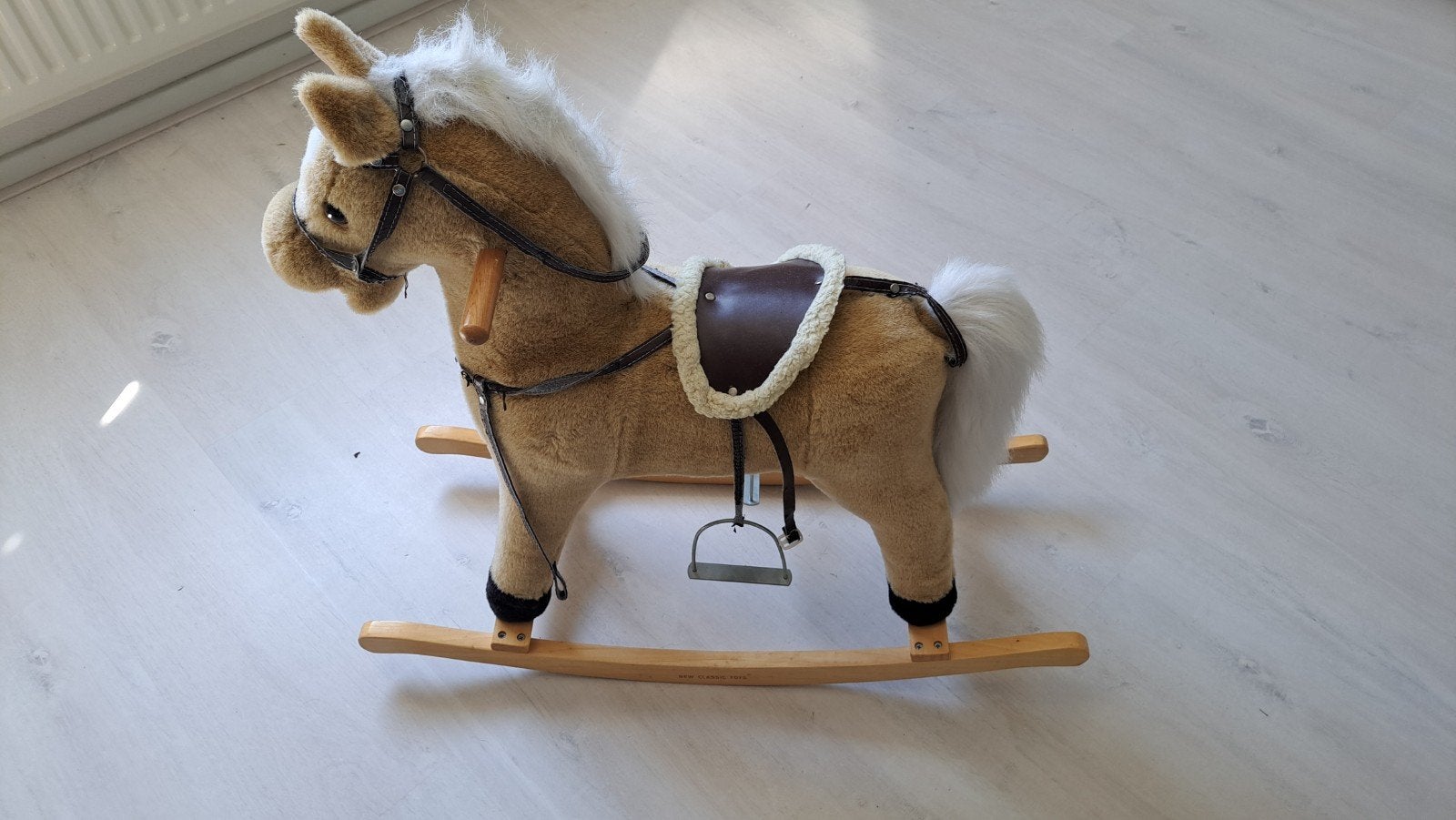 hobbelpaard, Ophalen