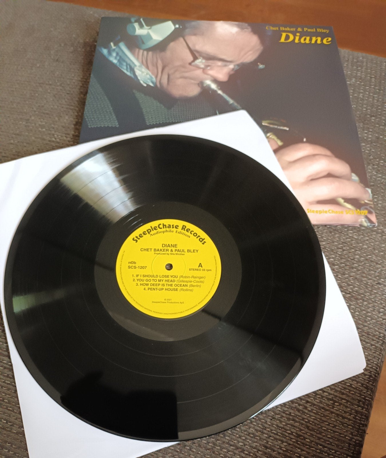 Chet Baker - Diane/Audiophile vinyl edition/ near mint, Ophalen of Verzenden