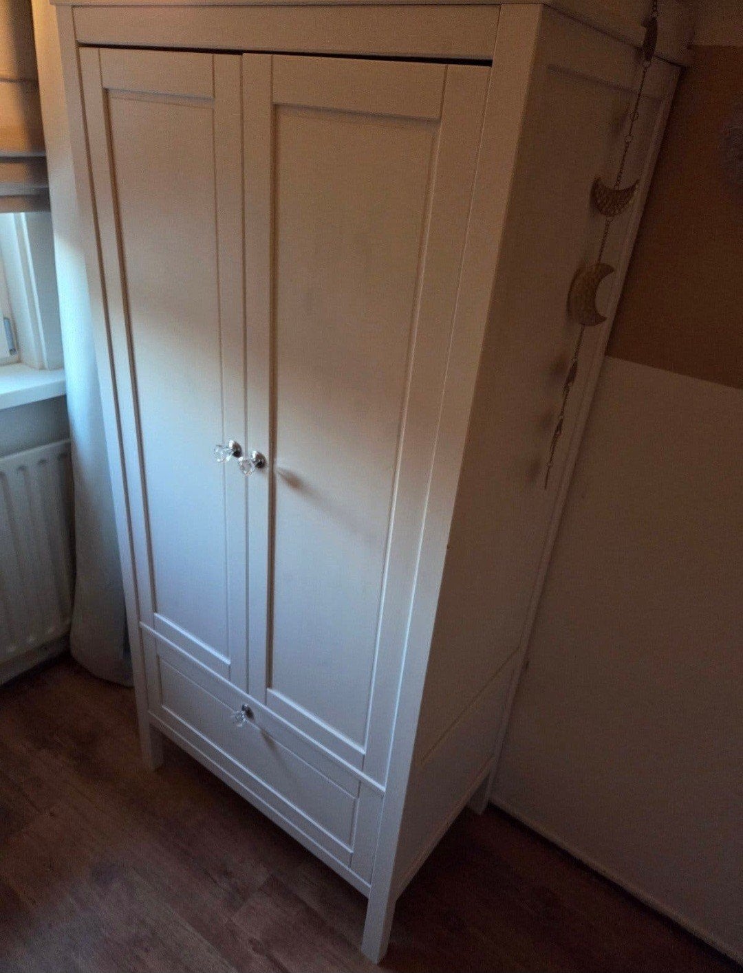IKEA Sundvik Kledingkast Wit - Direct Beschikbaar, Ophalen, 50 tot 100 cm, Zo goed als nieuw, Met lade(s)