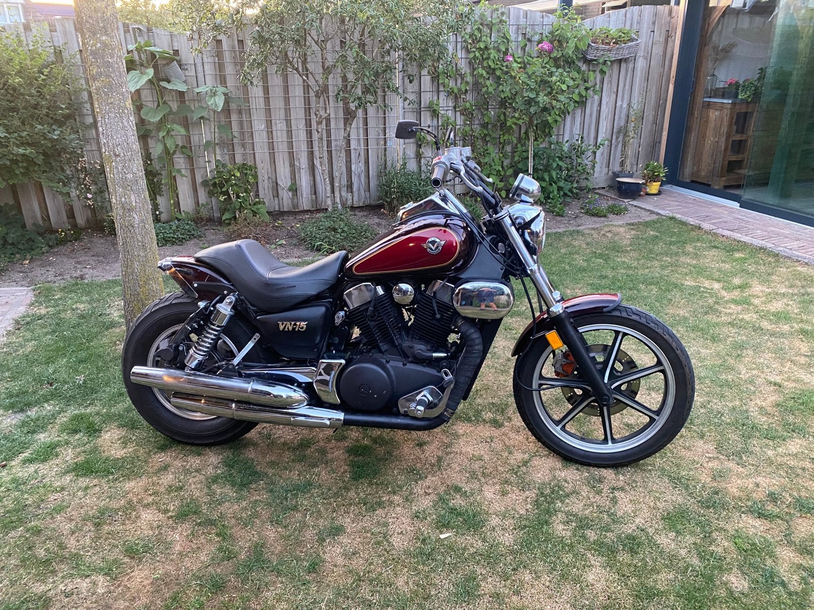 Kawasaki Vulcan 1500, 2 cilinders, LED Verlichting, Gebruikt, 1500 cc