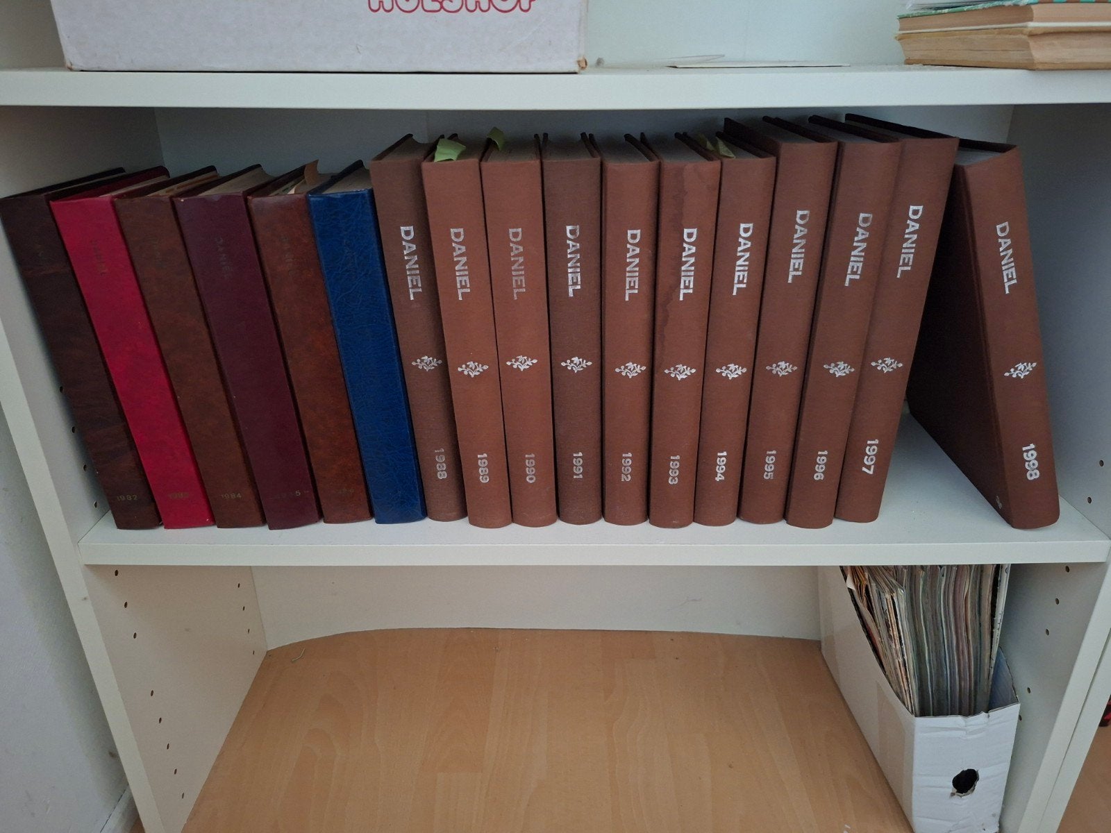 Gratis af te halen ingebonden Daniëls 1982-1998, Ophalen, Gelezen