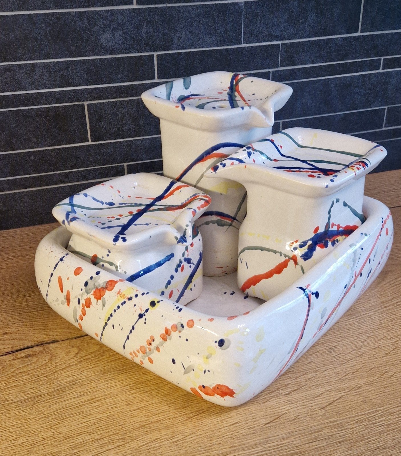 Miaustore waterfontijn, Dieren en Toebehoren, Ophalen, Gebruikt