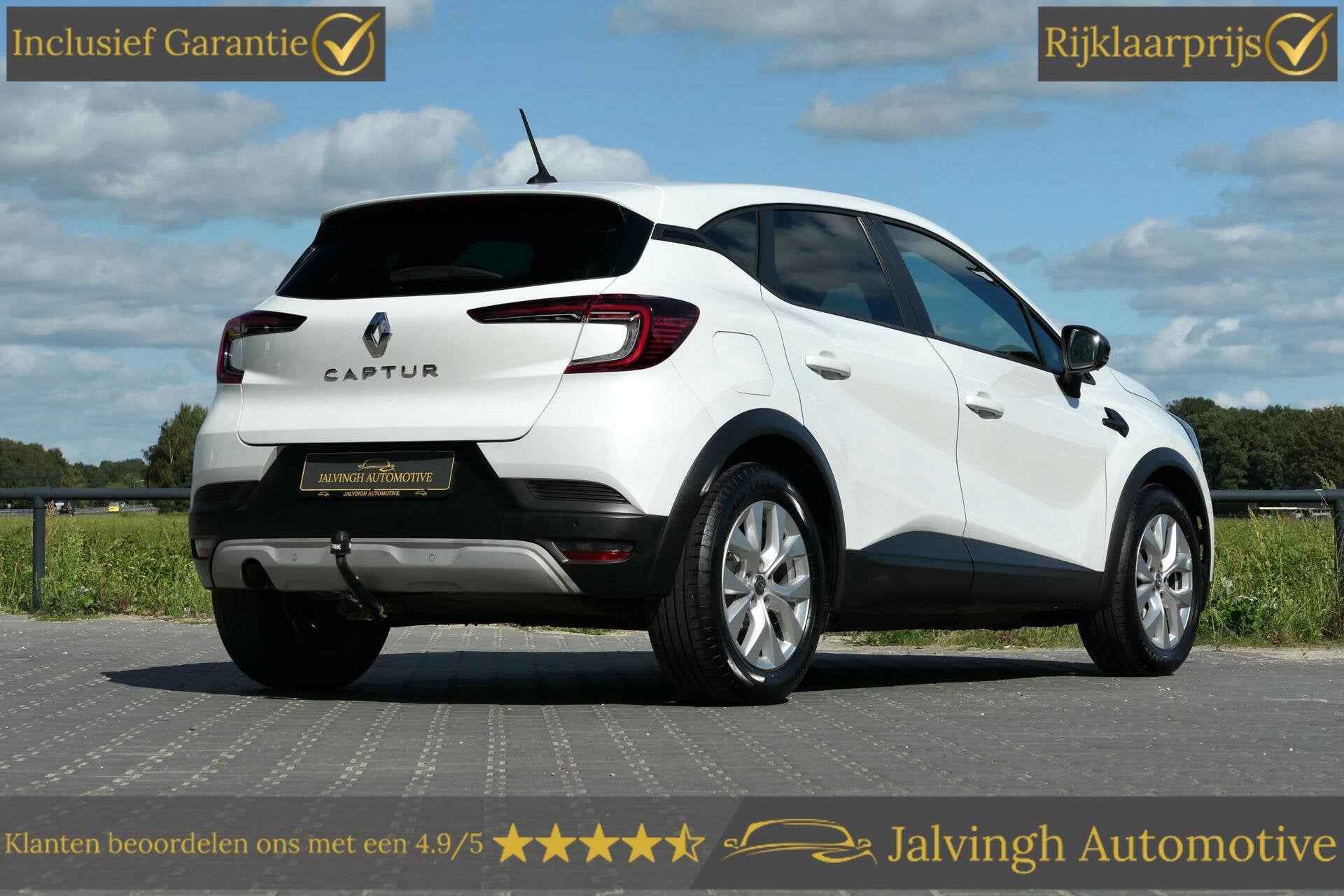 Renault Captur 1.0 TCe 90 Business Zen|Trekhaak|Carplay|Airc, Voorwielaandrijving, Stof, Gebruikt, Met garantie (alle)
