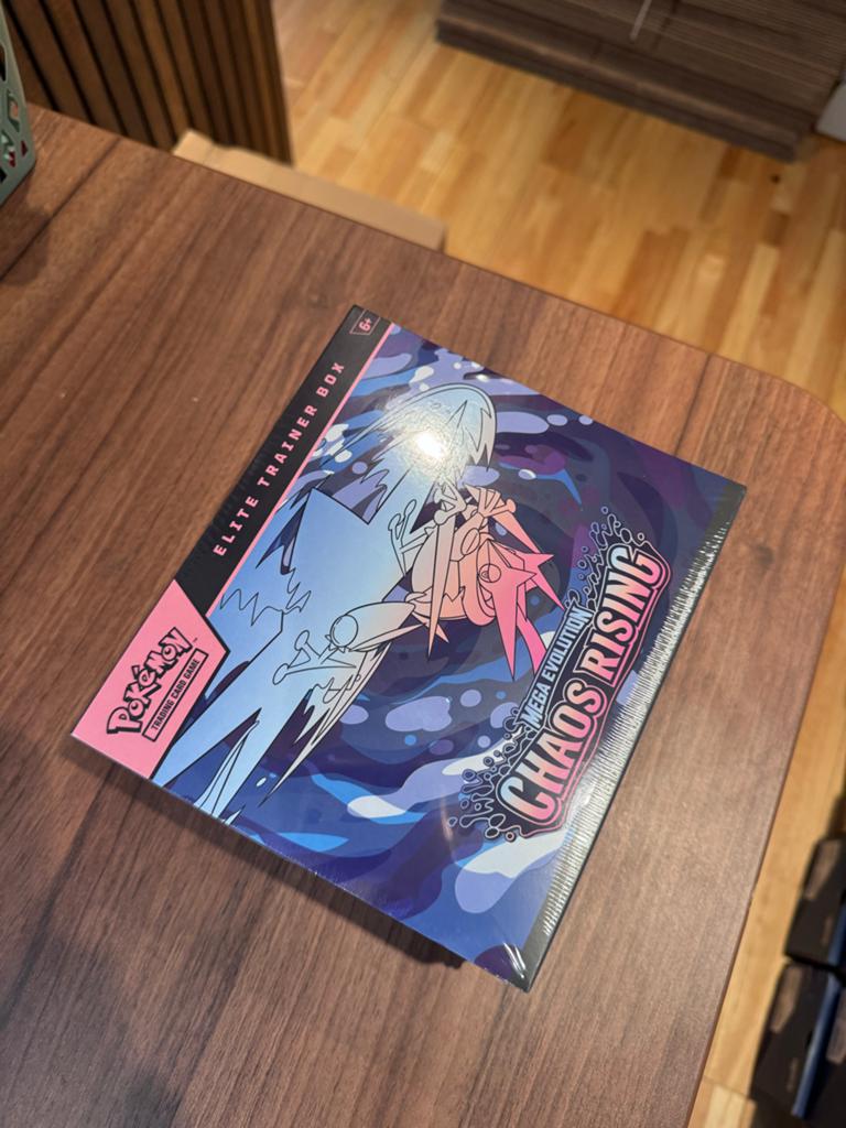 Pokémon Elite Trainer Box Mega Evolution Chaos Rising