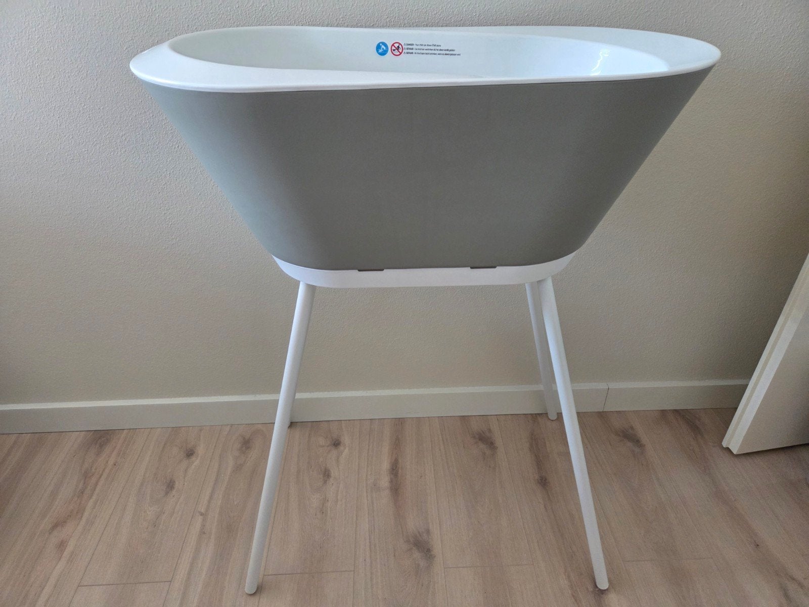 We-Too 3-Delige Badset White/Olive Grey, Kinderen en Baby's, Ophalen