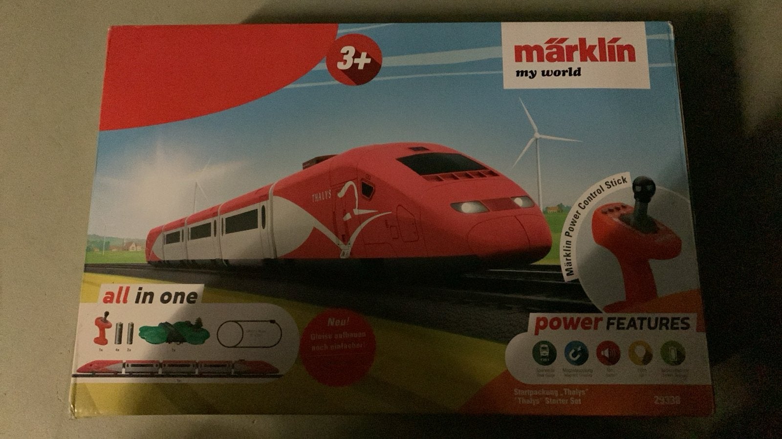 Märklin My World Thalys Treinset - Nieuw in doos, Wisselstroom, Treinset, Nieuw, Ophalen of Verzenden