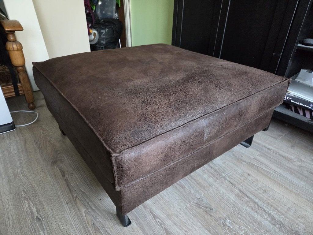 Hocker/Voetenbank/Poef, Huis en Inrichting, Ophalen, Gebruikt, 50 tot 100 cm, 50 tot 100 cm