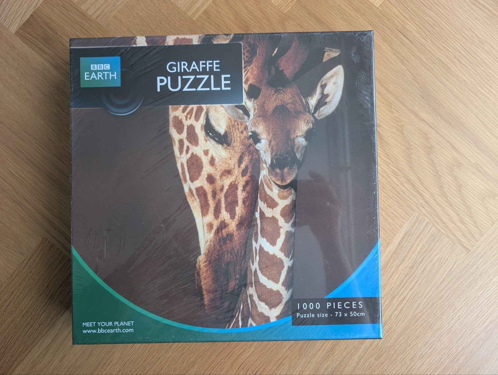 Nieuw! BBC Earth Giraffe puzzle 1000 stukjes, Hobby en Vrije tijd, Denksport en Puzzels, Ophalen of Verzenden, 500 t/m 1500 stukjes