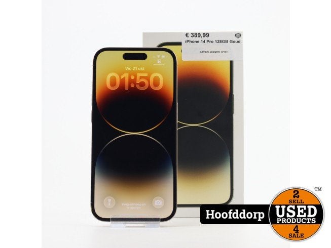 iPhone 14 Pro 128GB Goud