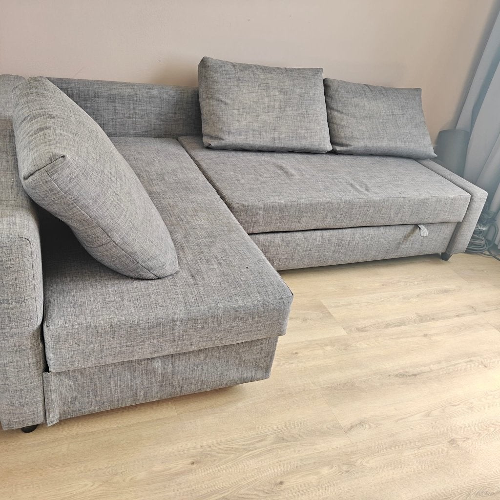 Slaapbank ikea, Ophalen, Gebruikt, Tweepersoons, 140 cm