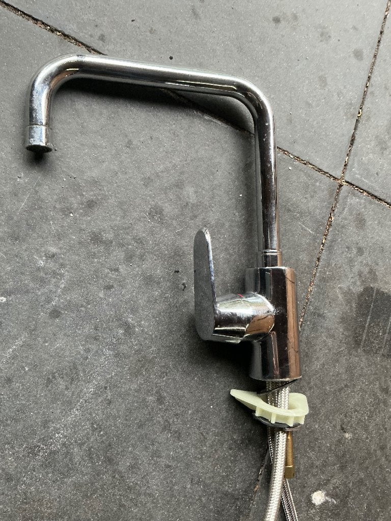 GROHE keukenmengkraan chroom, Ophalen, Gebruikt, Chroom, Kraan