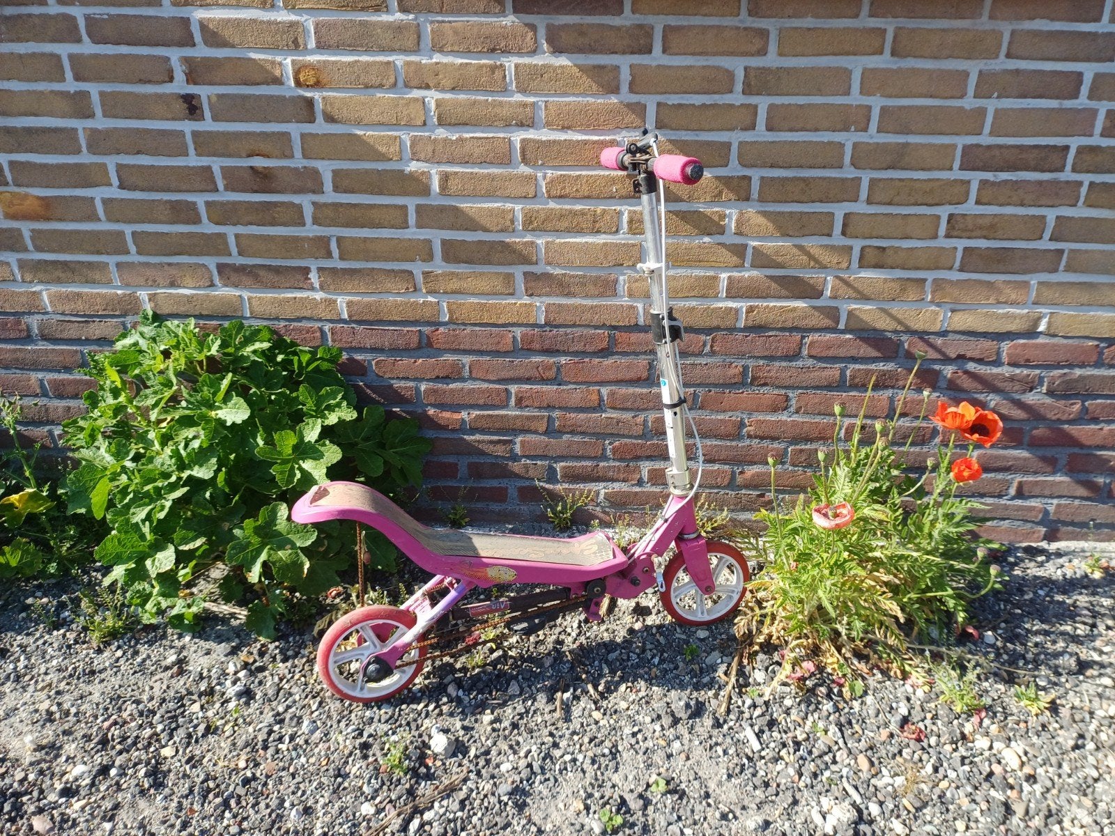 Spacescooter, Ophalen, Gebruikt