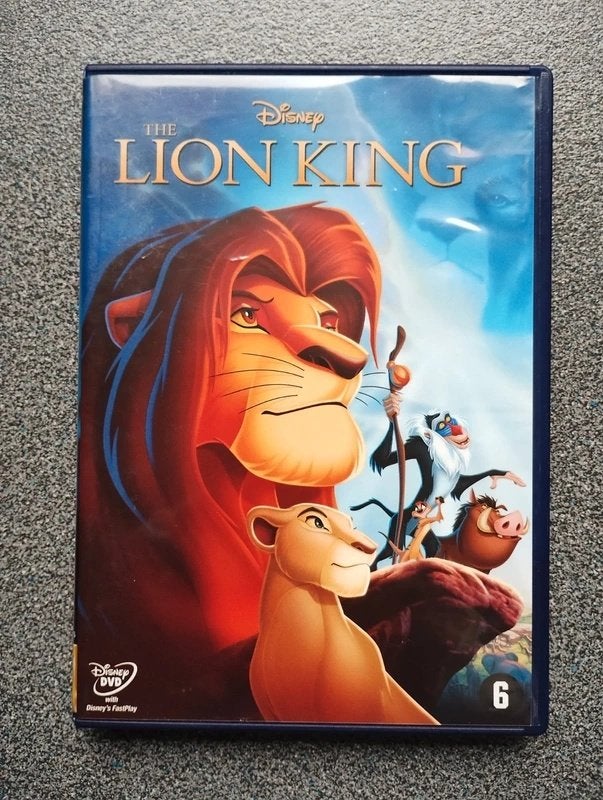 Disney The Lion King, Tekenfilm, Verzenden, Amerikaans, Zo goed als nieuw