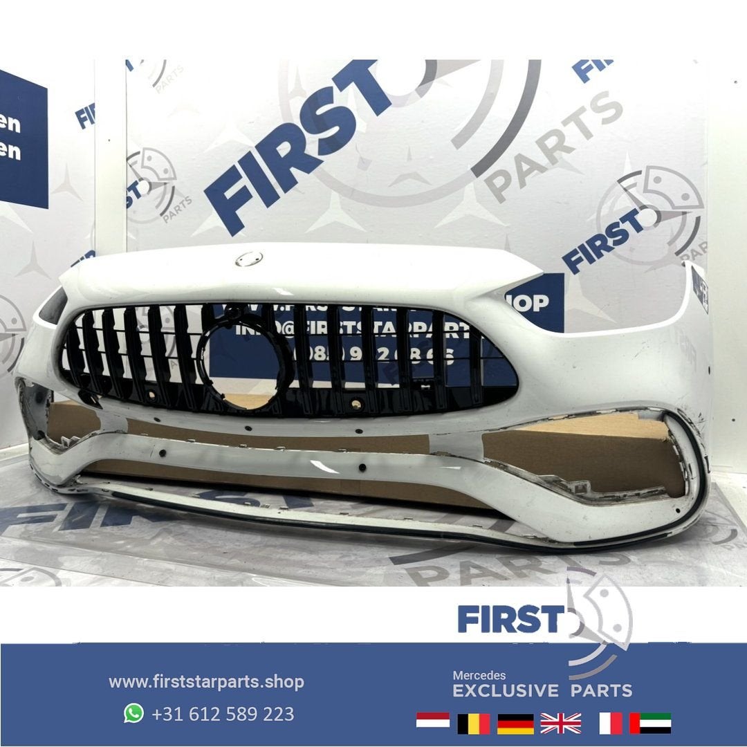 W206 BUMPER AMG VOORBUMPER S206 2021-2024 A2068858401 ZWART, Auto-onderdelen, Gebruikt, -, Voor, Ophalen of Verzenden