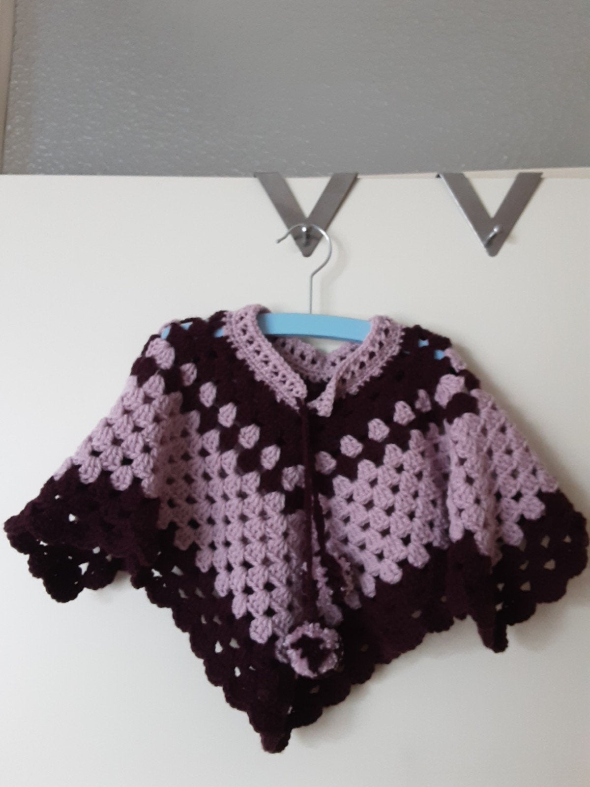 Poncho gehaakt, Kinderen en Baby's, Ophalen of Verzenden, Nieuw, Meisje, Sjaal