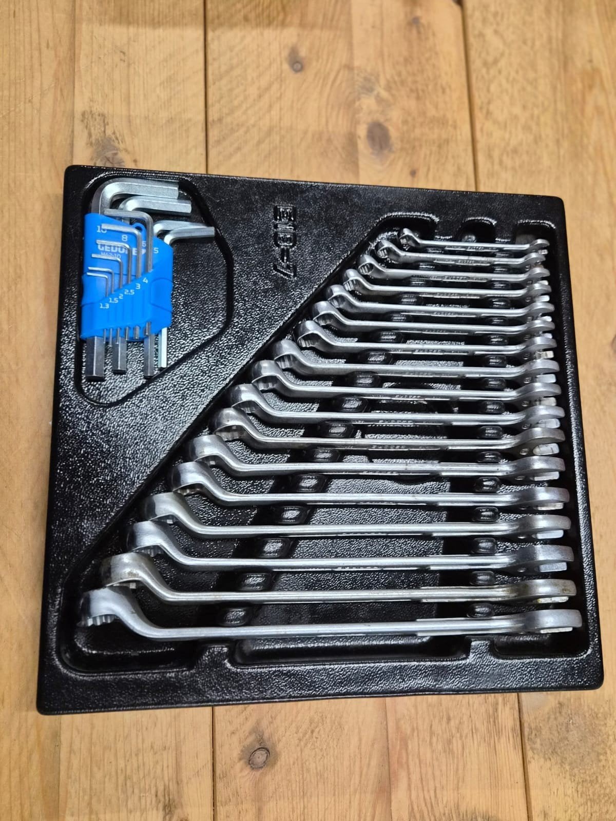 Gedore 1B steekringsleutelset + inbussetje, Ophalen of Verzenden