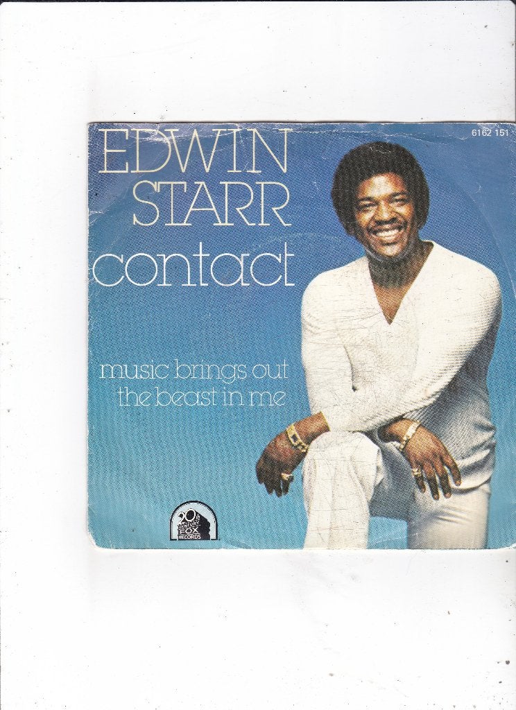 Single Edwin Starr - Contact, Ophalen of Verzenden, Gebruikt, 7 inch, Pop