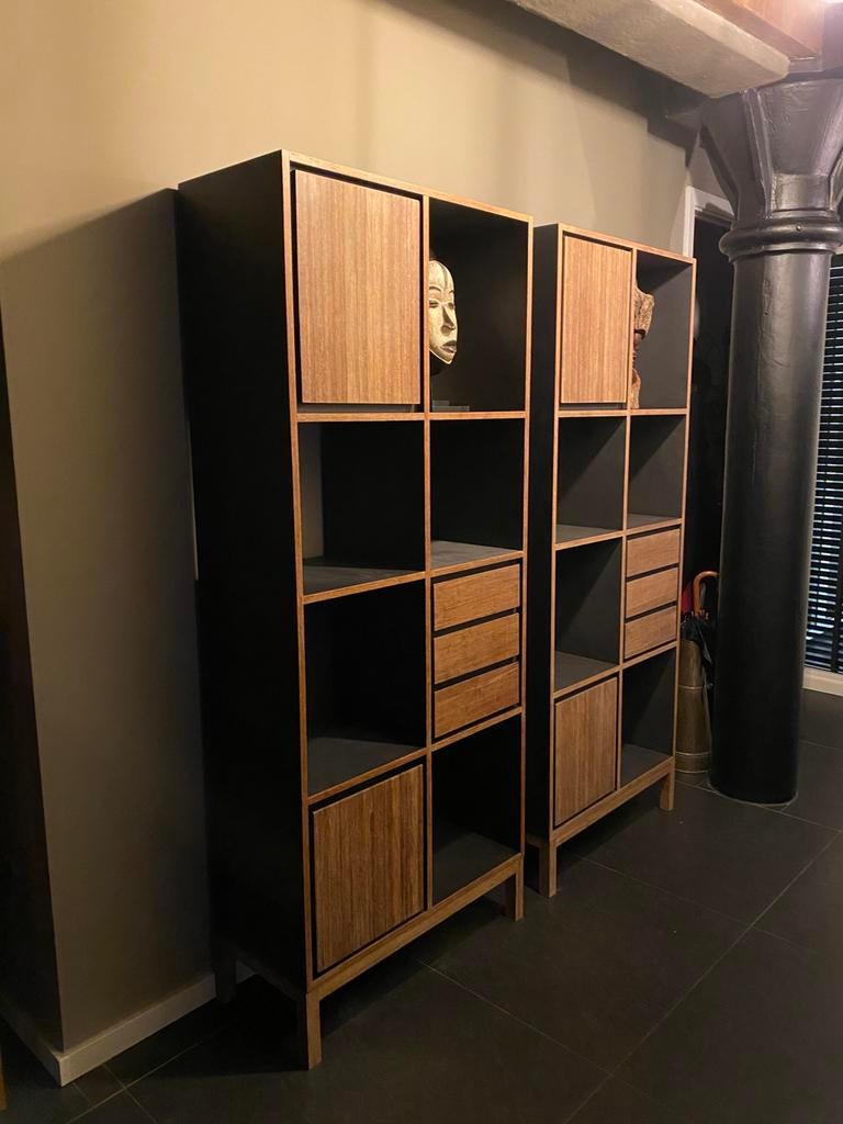 Design kast met lades en vakken – echte blikvanger, Antiek en Kunst, Antiek | Meubels | Kasten, Ophalen