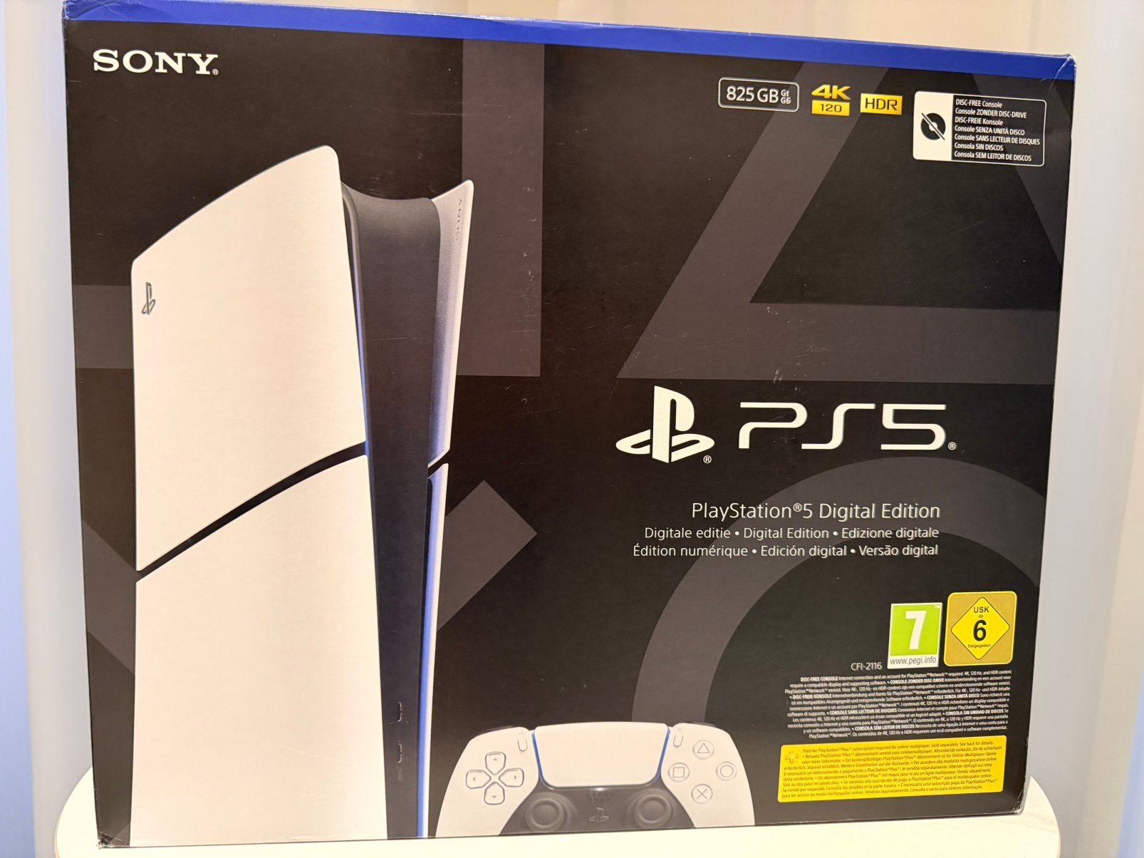 PS5 Slim Digital Edition 825GB – Nieuw & Ongebruikt, Ophalen, Zo goed als nieuw