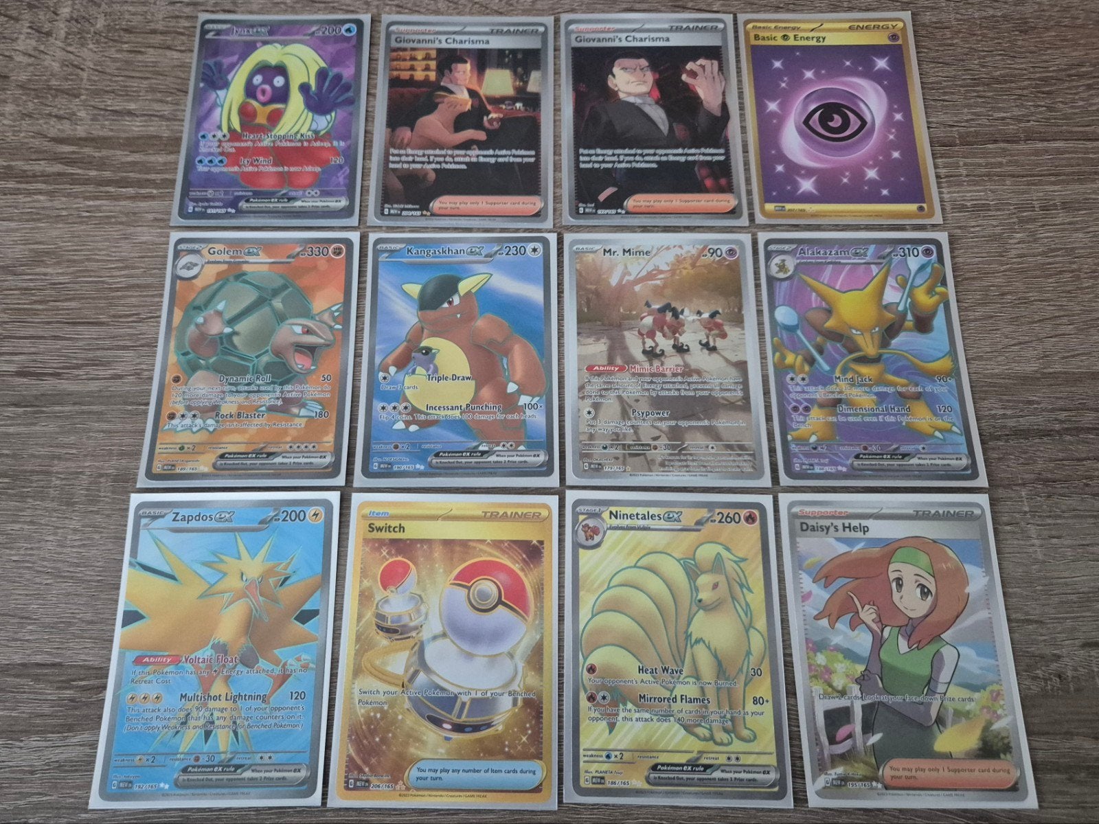 12x Pokémon TCG 151 MEW, Ophalen of Verzenden, Zo goed als nieuw, Meerdere kaarten