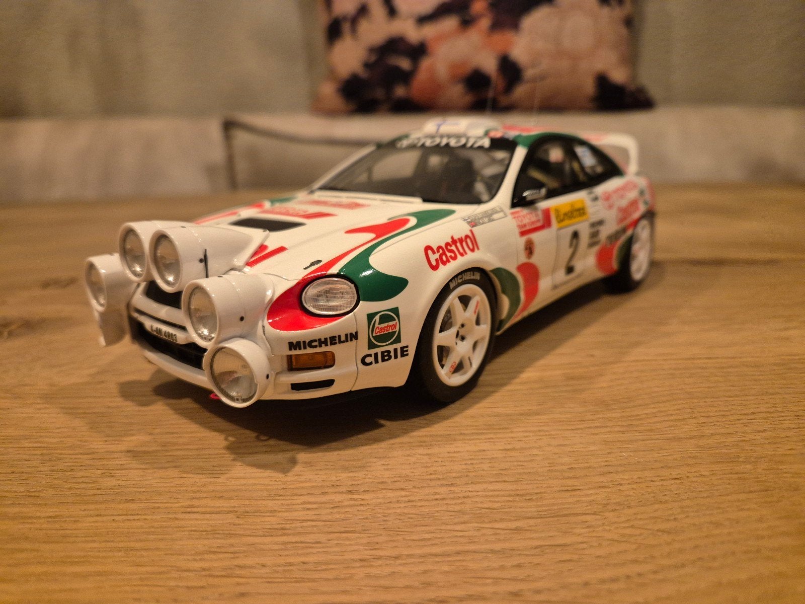 Toyota Celica GT-Four ST205 - Kankkunen/Grist - OttO - 1:18, Hobby en Vrije tijd, Verzenden, Zo goed als nieuw, Auto, OttOMobile