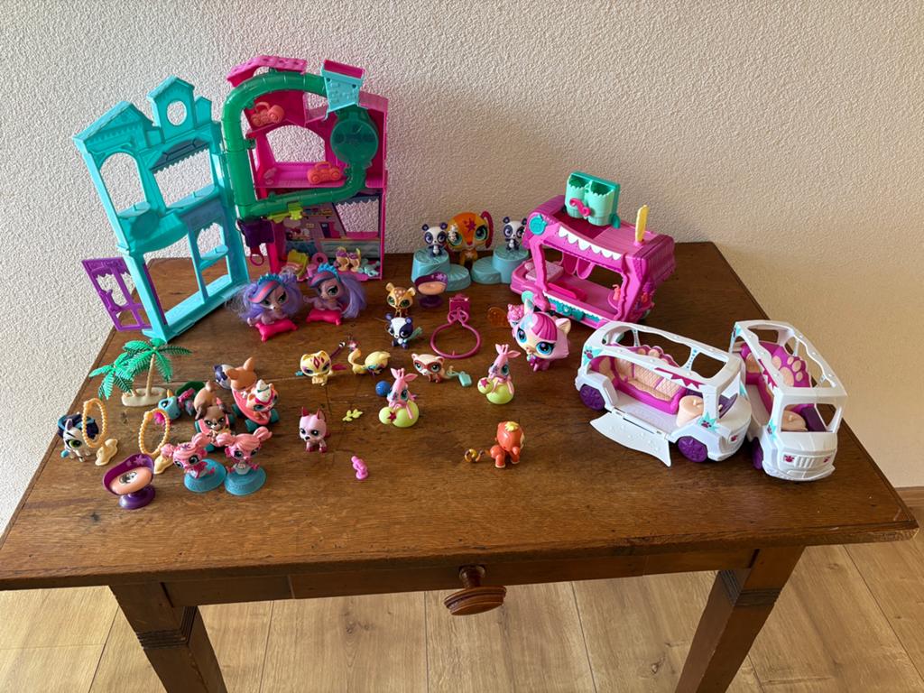Te koop grote set littlest pet shop, Ophalen of Verzenden, Zo goed als nieuw, Jongen of Meisje