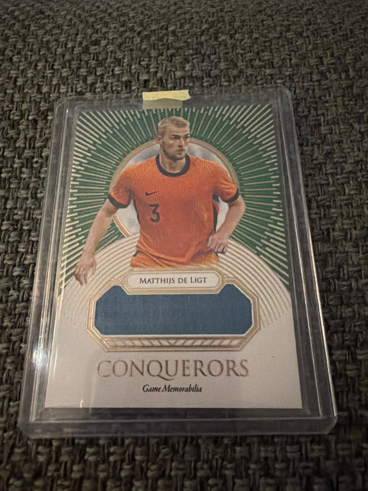 Matthijs de Ligt Game Memorabilia Kaart (07/14), Ophalen of Verzenden, Zo goed als nieuw, Buitenlandse clubs, Spelerskaart