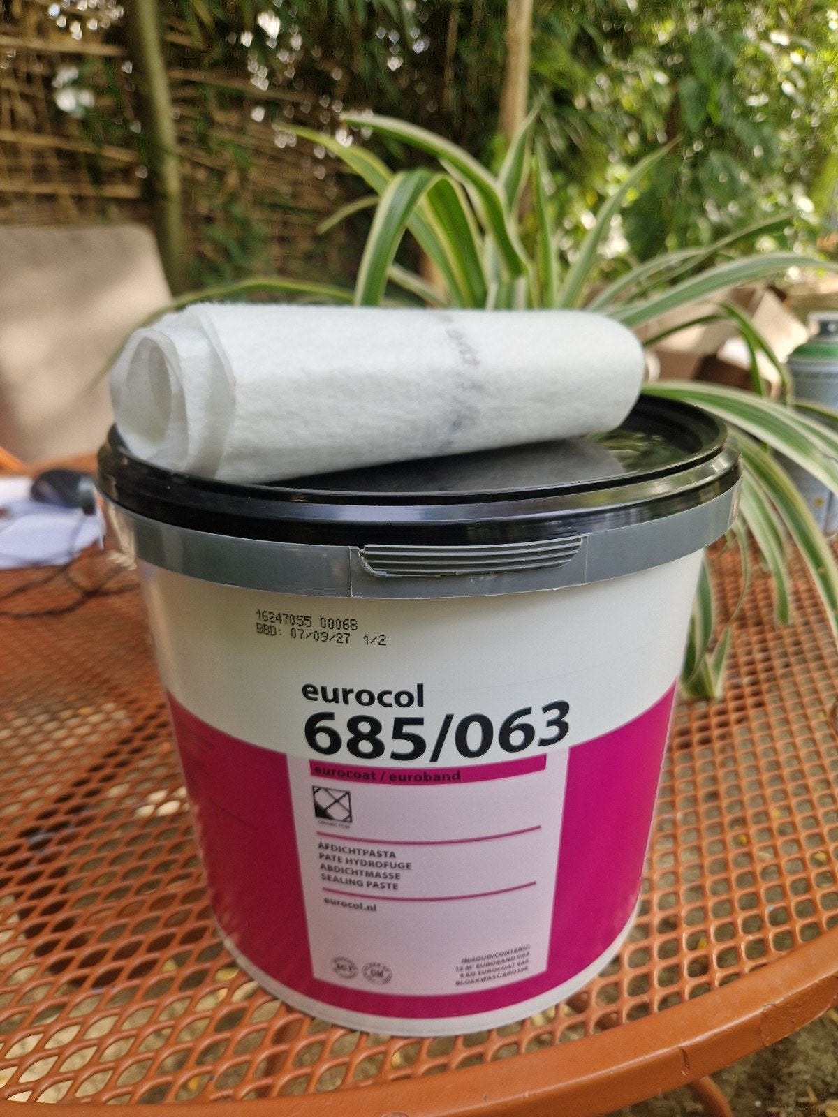 Eurocol 685/063 Euroband Afdichtpasta met Kimband, Ophalen, Overige typen, Zo goed als nieuw, Overige materialen