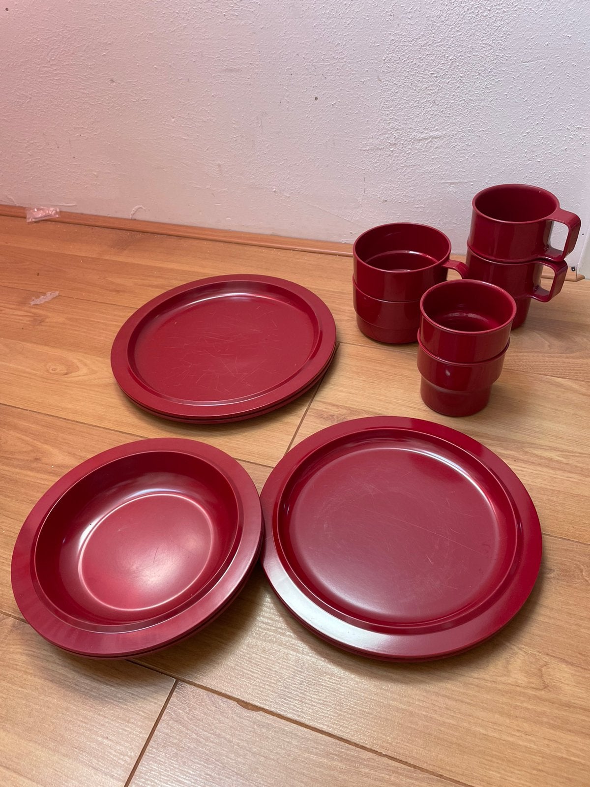 Mepal servies, Caravans en Kamperen, Kampeeraccessoires, Ophalen, Zo goed als nieuw