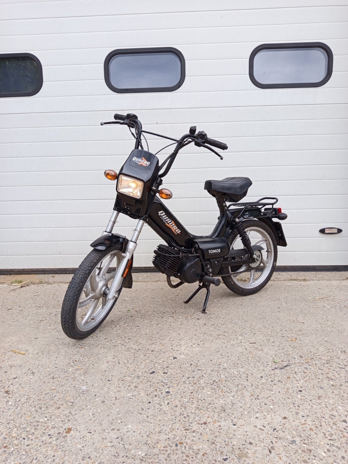 Tomos quadro 2017 e-start origineel, Fietsen en Brommers, Brommers | Tomos, Ophalen, Zo goed als nieuw, Quadro
