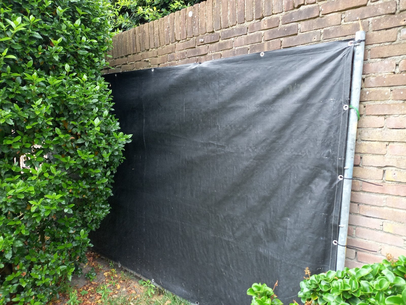Bouwhek met zwart doek (zonder voeten), Doe-het-zelf en Verbouw, Ophalen, Gebruikt, Overige typen, Minder dan 2 meter