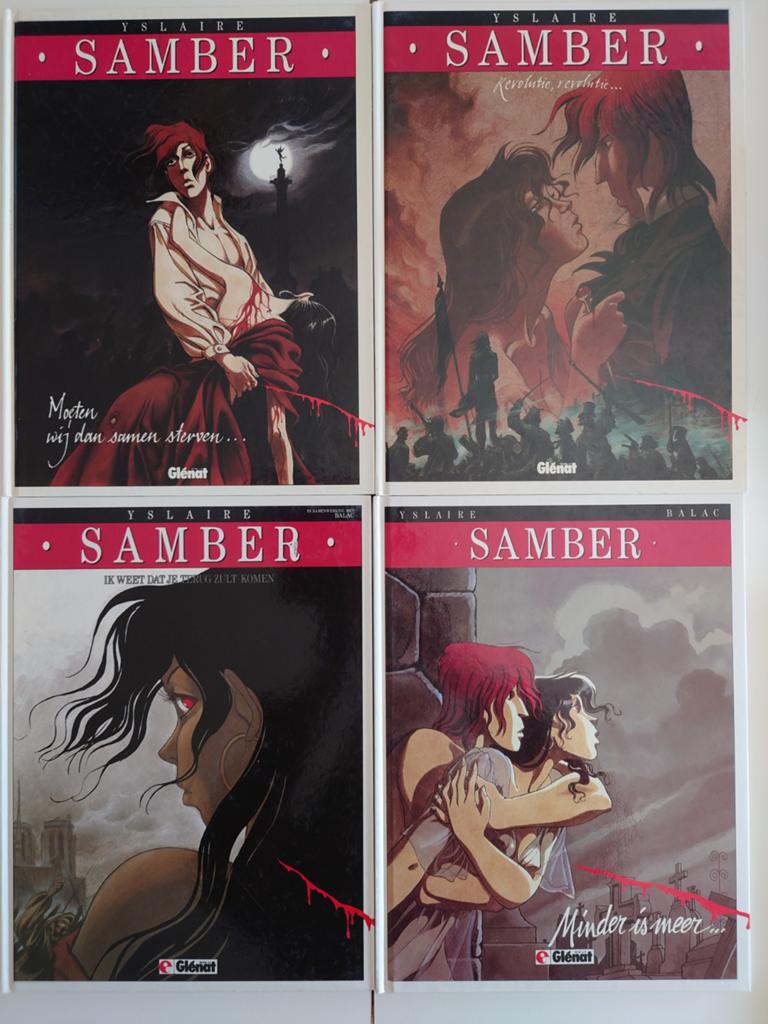 Samber 1-2-3-4 HC Glénat - stripboeken, Meerdere stripboeken, Ophalen of Verzenden, Zo goed als nieuw