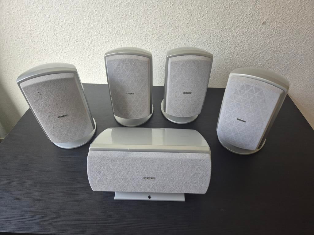 Sony SS-LAC305ED Surround Sound Luidsprekerset, Ophalen, Gebruikt, 60 tot 120 watt, Surroundset zonder subwoofer