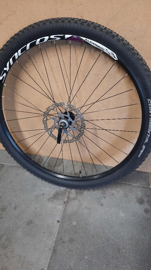 Wielenset MTB compleet, Fietsen en Brommers, Fietsonderdelen, Gebruikt, Wiel, Aluminium, Mountainbike, Ophalen