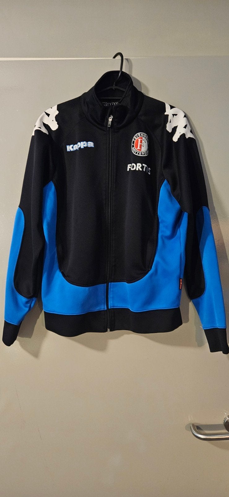 vintage feyenoord kappa fortis trainingsjasje jas, Ophalen of Verzenden, Zo goed als nieuw, Feyenoord