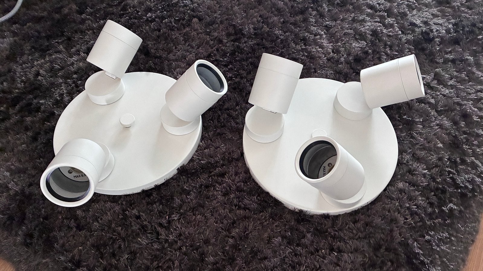 Ikea Nymane 3-spots 2 stuks in 1 koop, Huis en Inrichting, Ophalen of Verzenden, Zo goed als nieuw