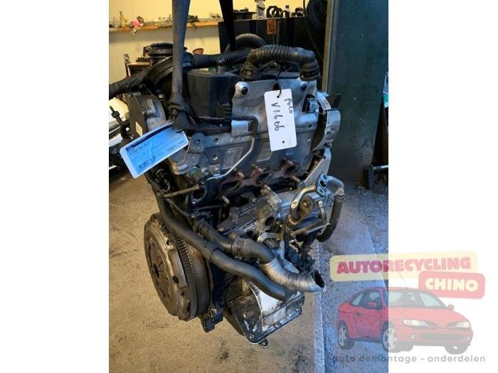 Motor van een Volkswagen Polo, Ophalen, Gebruikt, -, Volkswagen