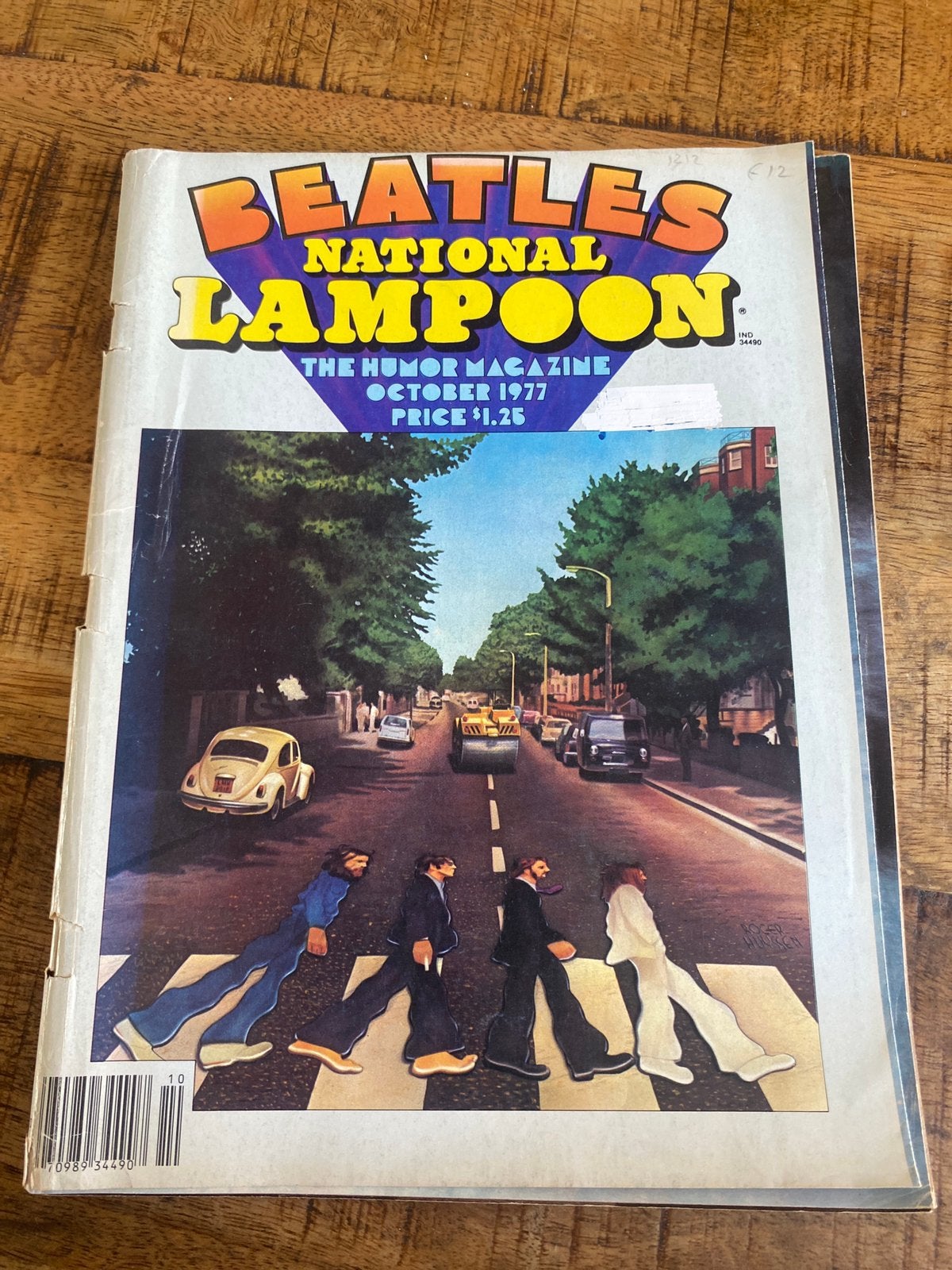 National Lampoon Magazine beatles edition 1977, Ophalen of Verzenden, Gebruikt, Boek, Tijdschrift of Artikel