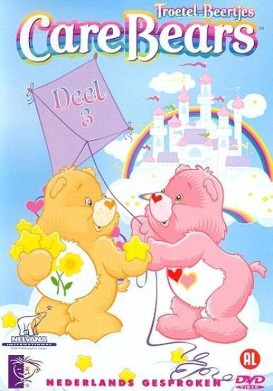 DVD CareBears (Troetel-Beertjes) - Deel 3, Avontuur, Alle leeftijden, Tv-serie, Zo goed als nieuw