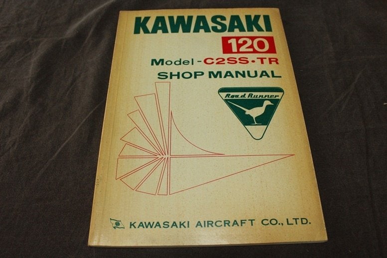 Kawasaki C2SS TR 120cc single 1967 motorcycle shop manual, Ophalen of Verzenden, Kawasaki