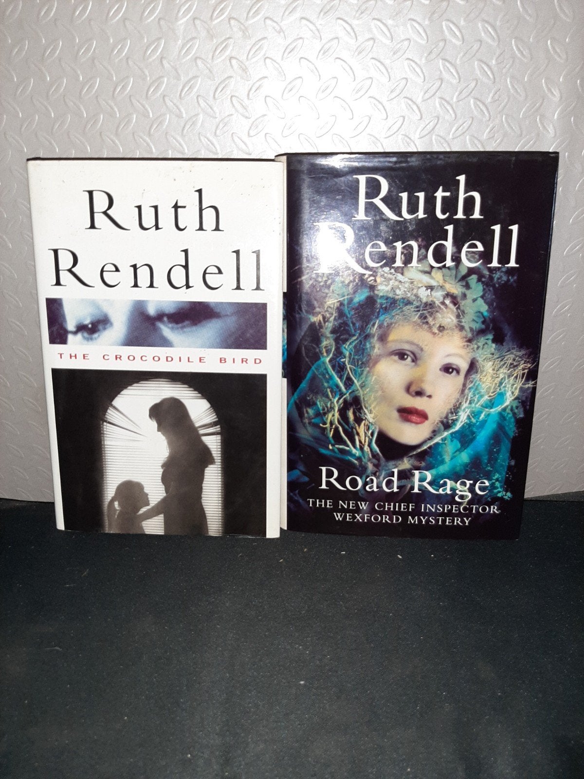 Ruth Rendell Boeken: The Crocodile Bird & Road Rage, Boeken, Detectives, Ophalen of Verzenden, Gelezen, Ruth Rendell