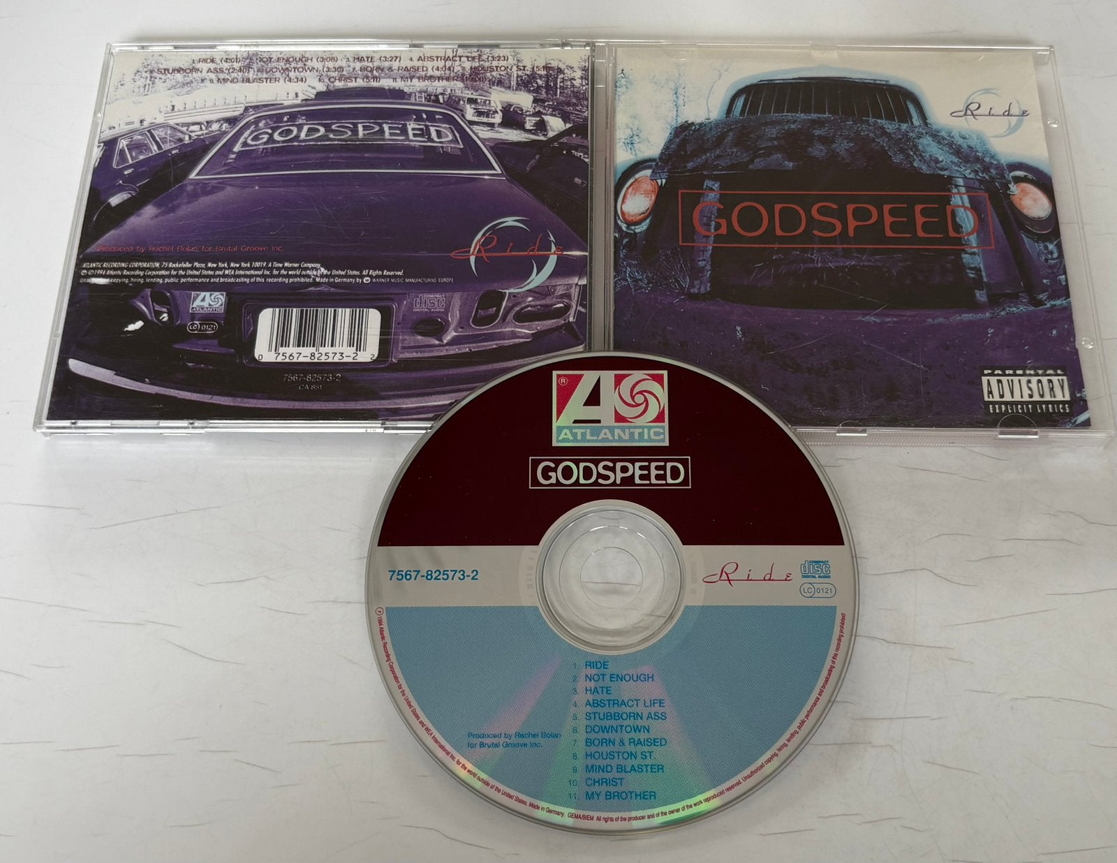 Godspeed - Ride, Ophalen of Verzenden, Zo goed als nieuw, Poprock
