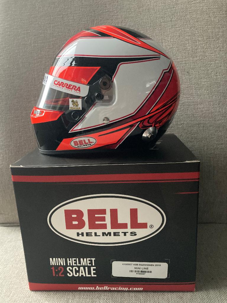 ✅ Kimi Raikkonen 1:2 helm 2019 Alfa Romeo F1 Bell, Ophalen of Verzenden, Nieuw, Formule 1