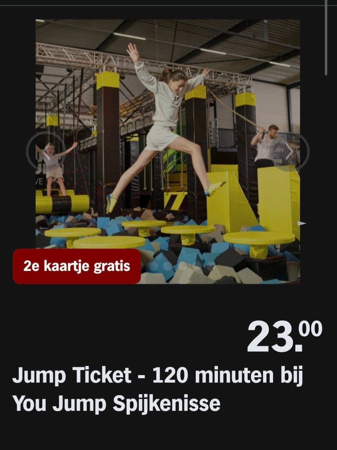 YOU JUMP SPIJKENISSE ♡ 2e kaartje gratis (AH SPAARKAARTEN), Overige soorten
